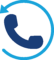 phone-circle-icon Call back button (phone handset with circular arrow)